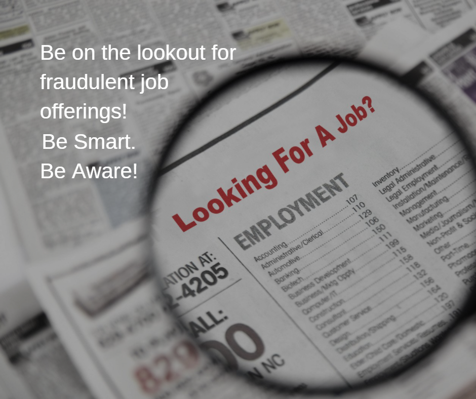 Fraudulent Job Offers, Moster Craft