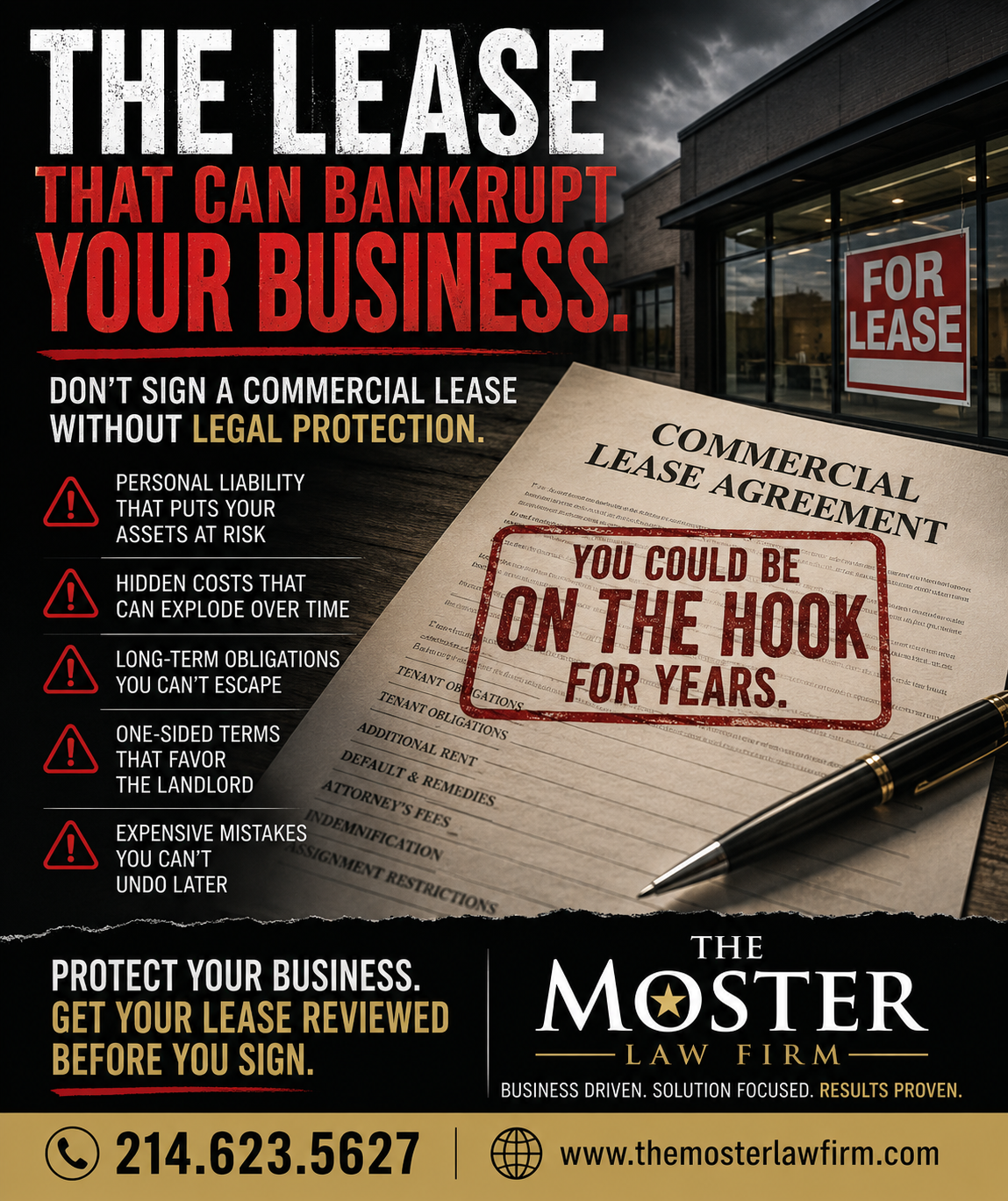 The Lease You Sign Today Could Cost You Everything Tomorrow