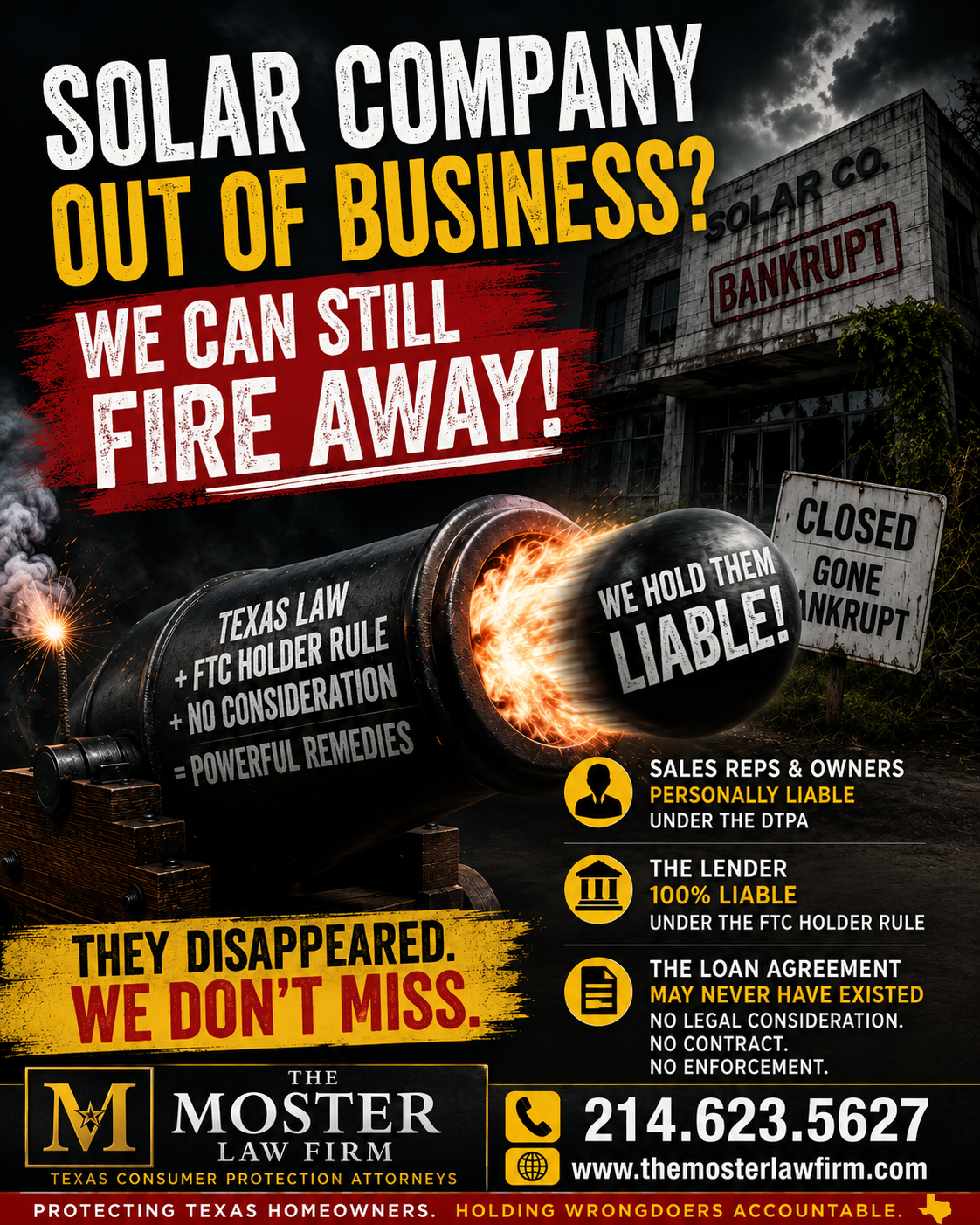 Solar Company Went Out of Business? No Problem!